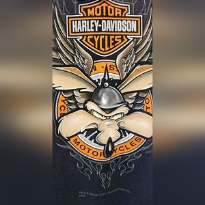 Harley-Davidson Looney Tunes Las Vegas shirt size Small.